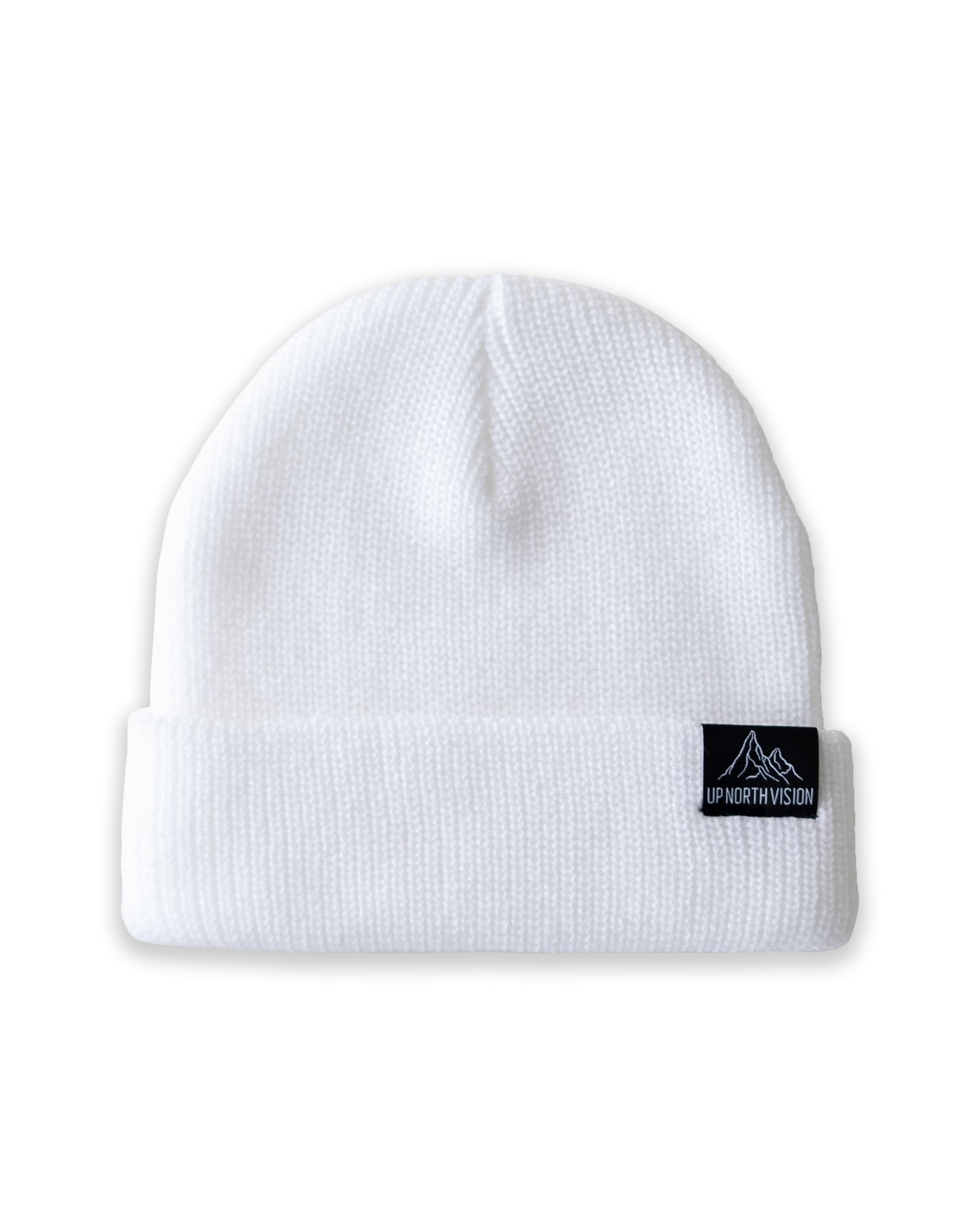 Mountain Beanie White, aldrig använd (Arkiv)